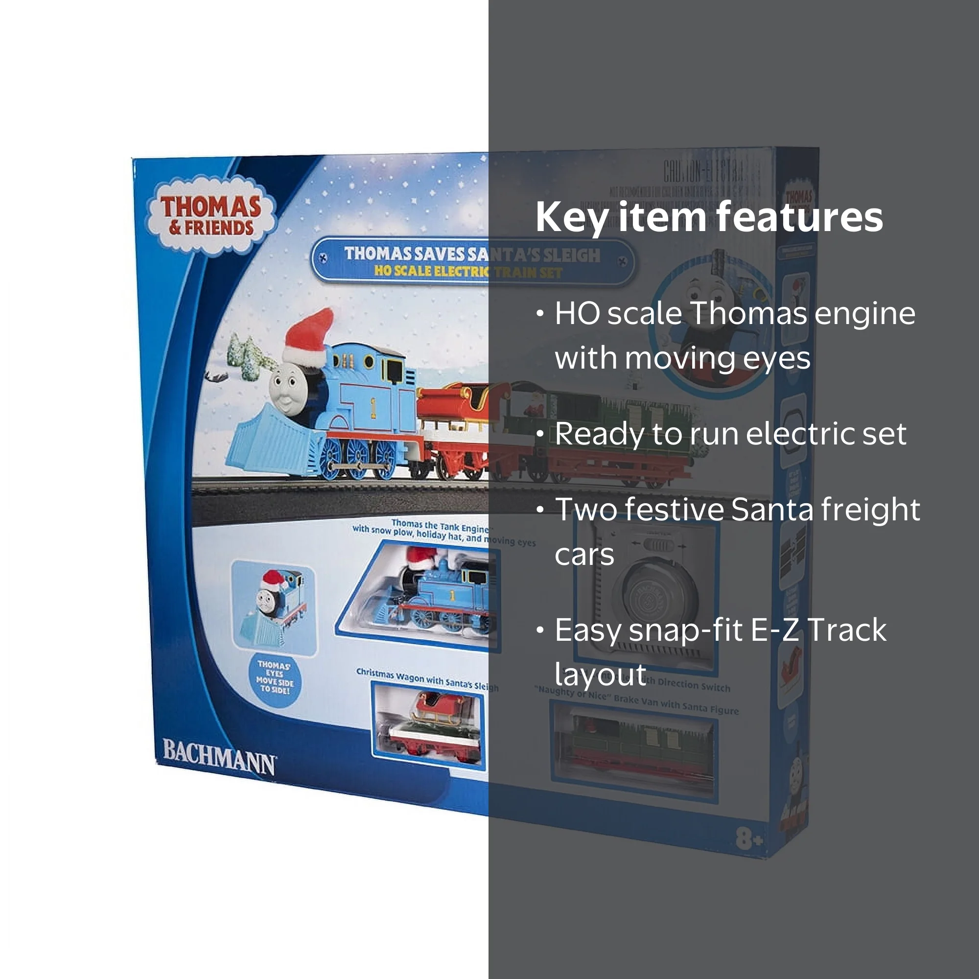 限定クリスマスツリー BACHMANN ビンテージ 鉄道模型 トーマス トレイン Bachmann Trains - THOMAS SAVES SANTA'S SLEIGH Ready To Run