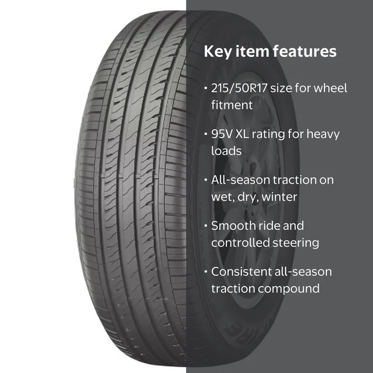 Starfire, Passenger tire, All-season, 215/50R17 95V XL - Walmart.com