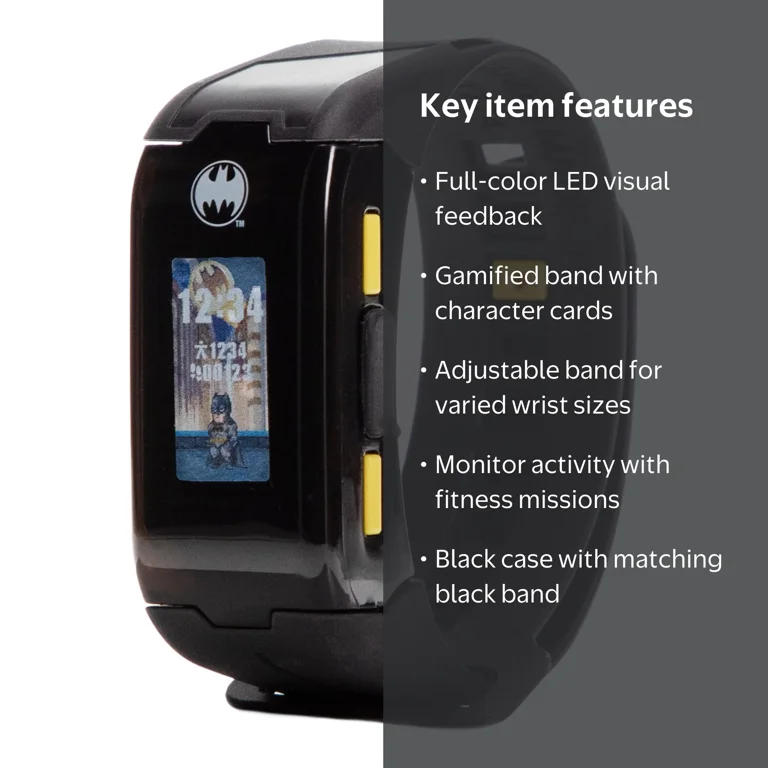 Vital Hero Batman Black Case with Black Band - Walmart.com