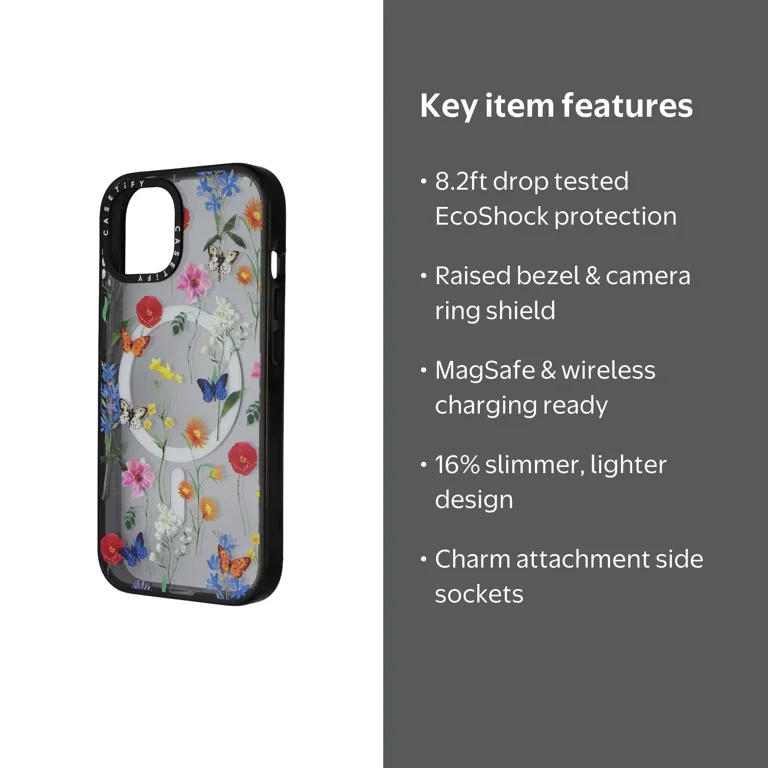 CASETiFY Impact Case for MagSafe for iPhone 15 - Ditsy Florals