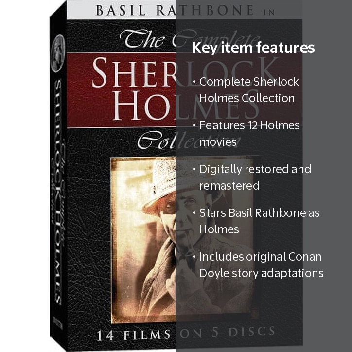 MPI Media Group, Sherlock Holmes Collection DVD, Restored
