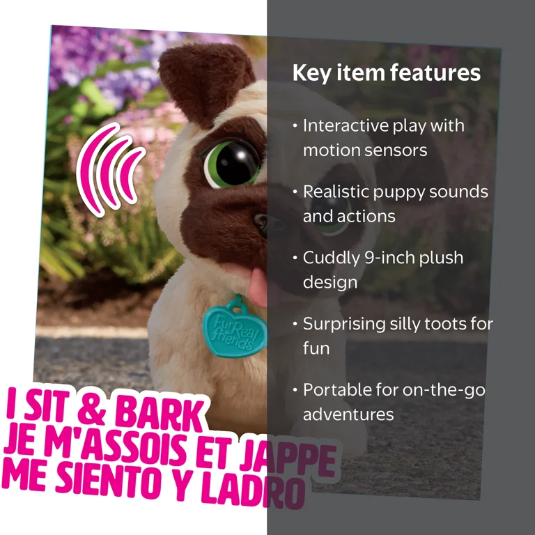 furReal JJ My Jumping Pug - Walmart.com