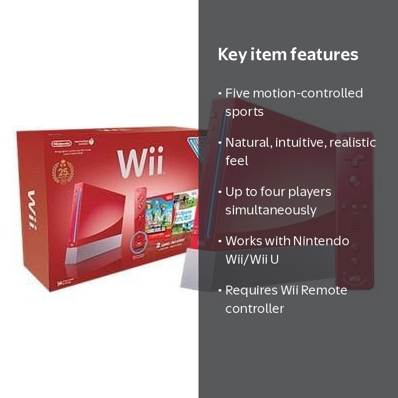 Nintendo, Wii Sports 2006, Physical Edition, Nintendo Wii