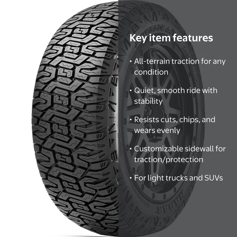 Radar Renegade A/T Pro 265/70R17 115T All Terrain Light Truck Tire