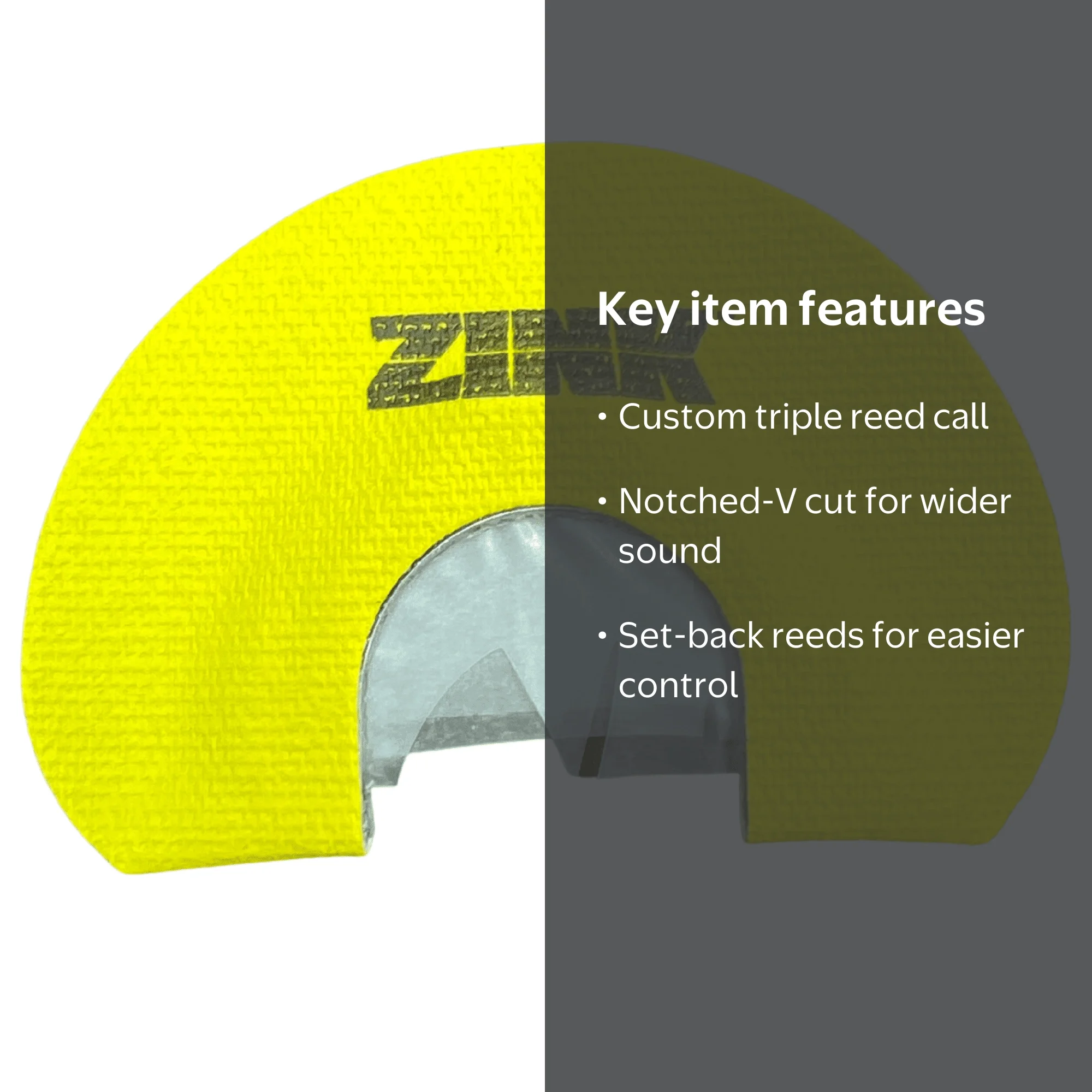 Zink Calls Scremin' Lady Diaphragm Turkey Mouth Call - Walmart.com