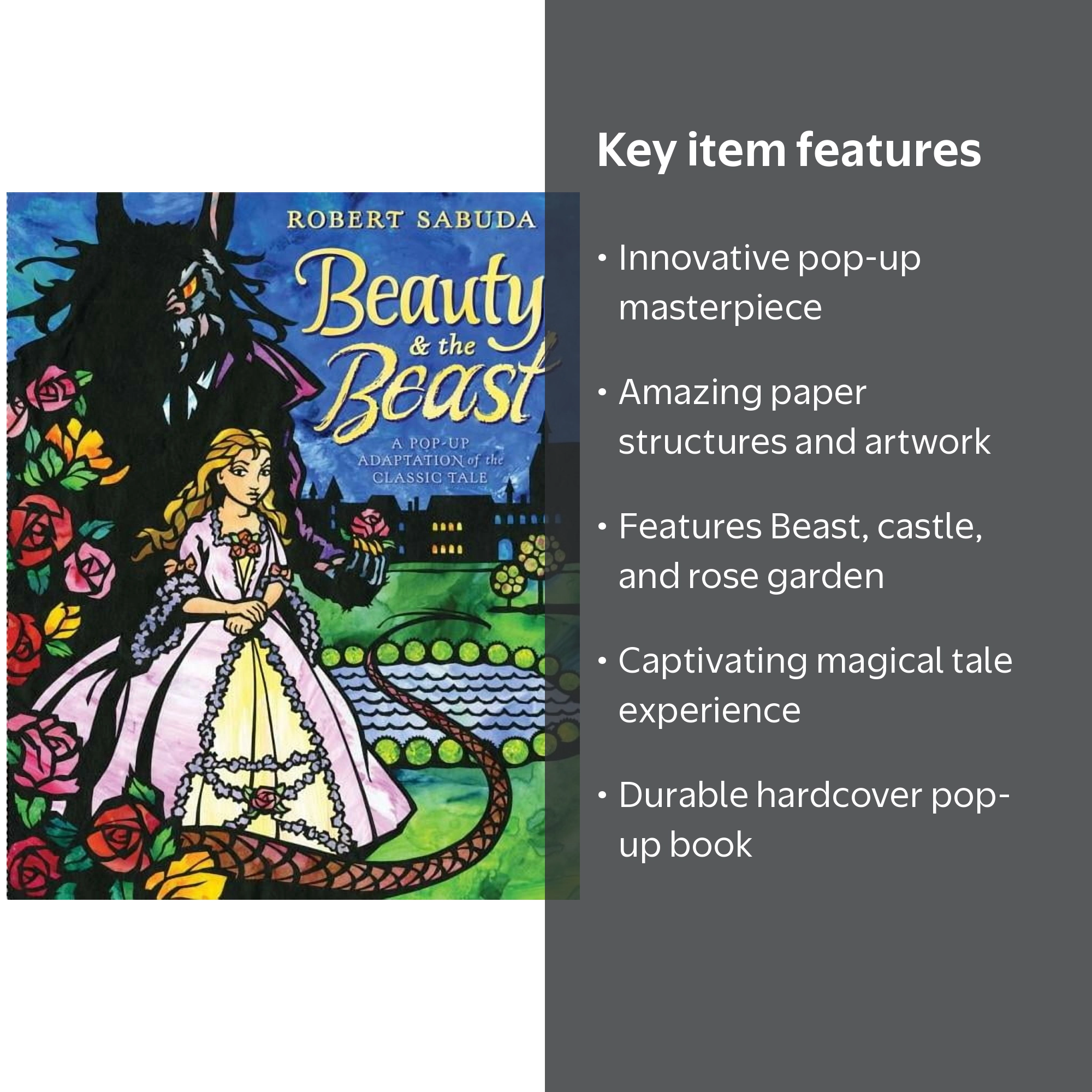 Beauty & the Beast: A Pop-Up Book of the Classic Fairy Tale