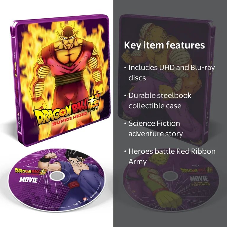 Crunchyroll, Steelbook UHD Blu-ray, Dragon Ball Super: SUPER HERO