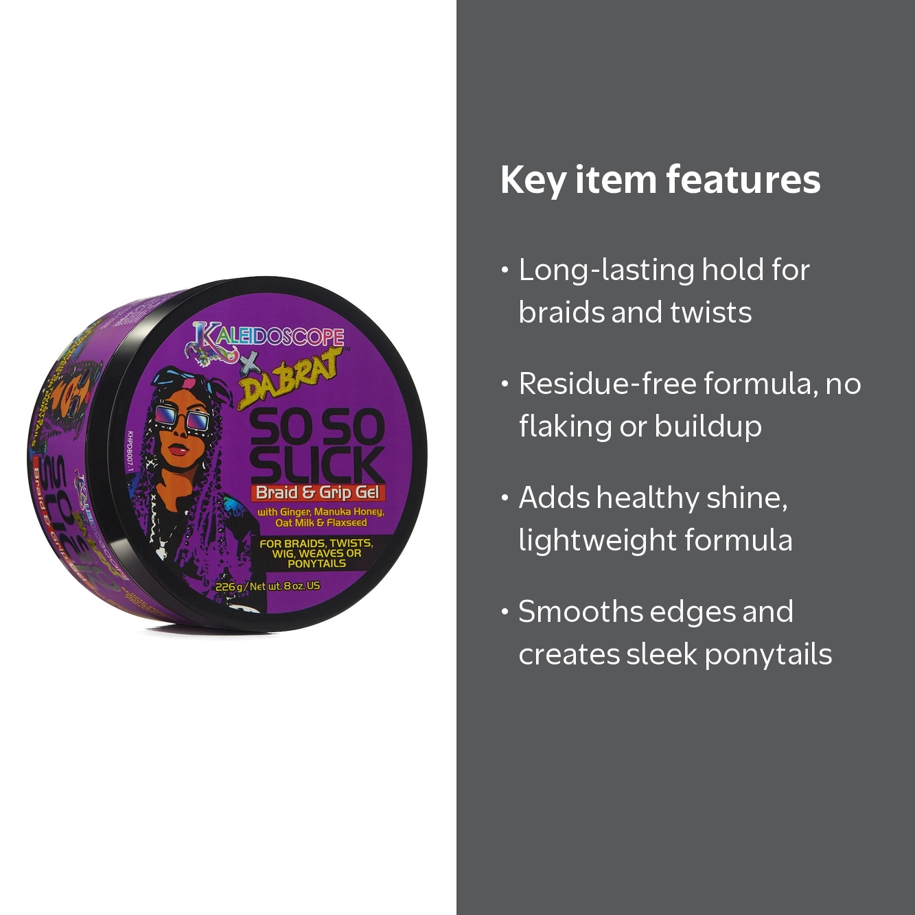 Kaleidoscope Kaleidoscope x Da Brat So So Slick Braid and Grip Gel