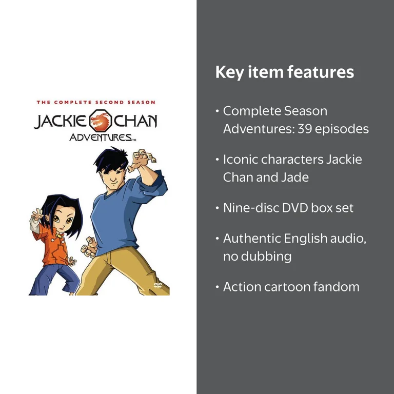 Jackie Chan Adventures: The Complete Second Season (DVD), Sony