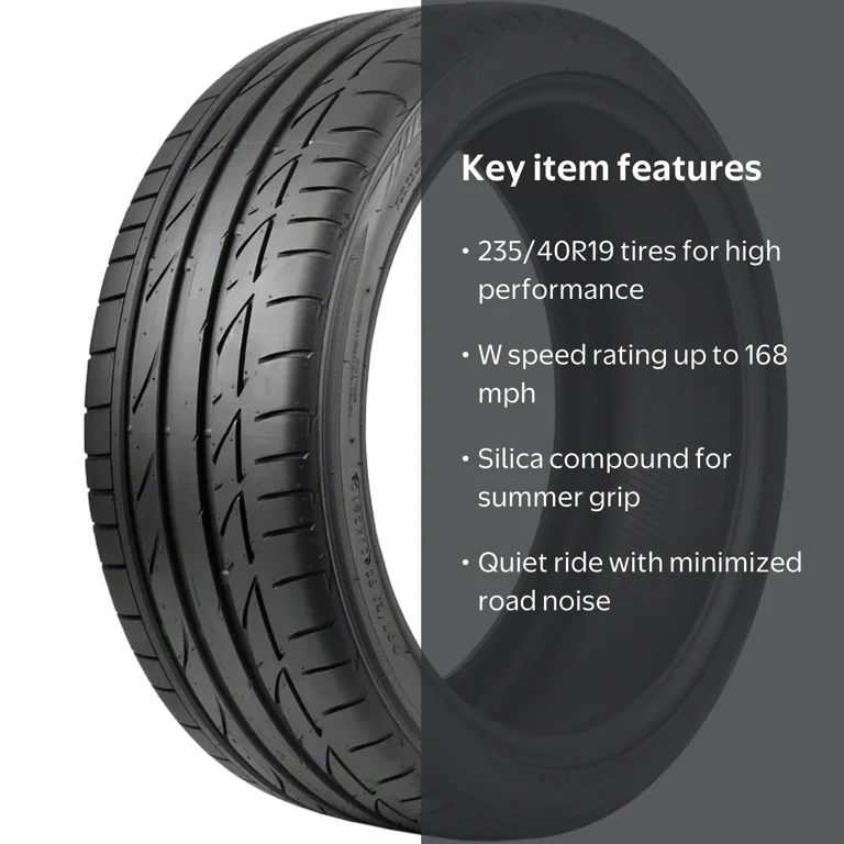 Bridgestone Potenza S001 UHP Summer 235/40R19 92Y Passenger Tire