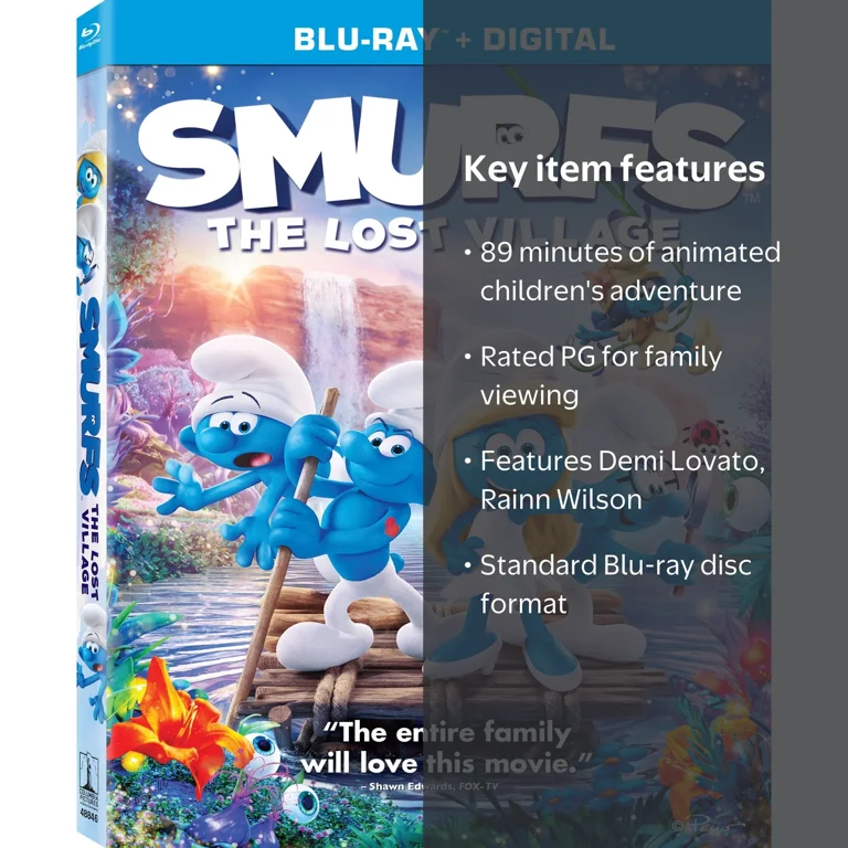 Smurfs: The Lost Village (Blu-ray Sony Pictures Animated