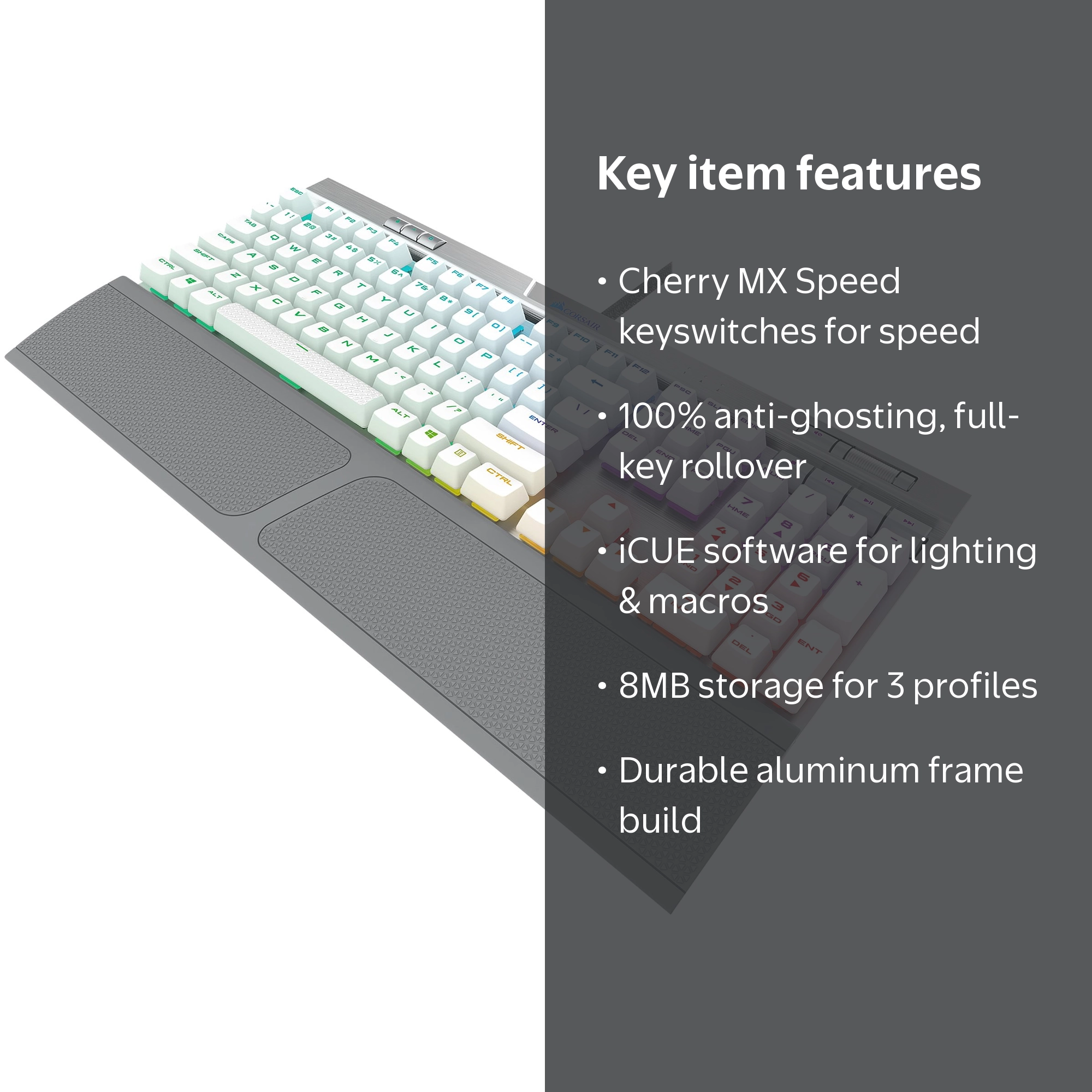 Corsair K70 RGB MK.2 SE Mechanical Gaming Keyboard - Cherry MX