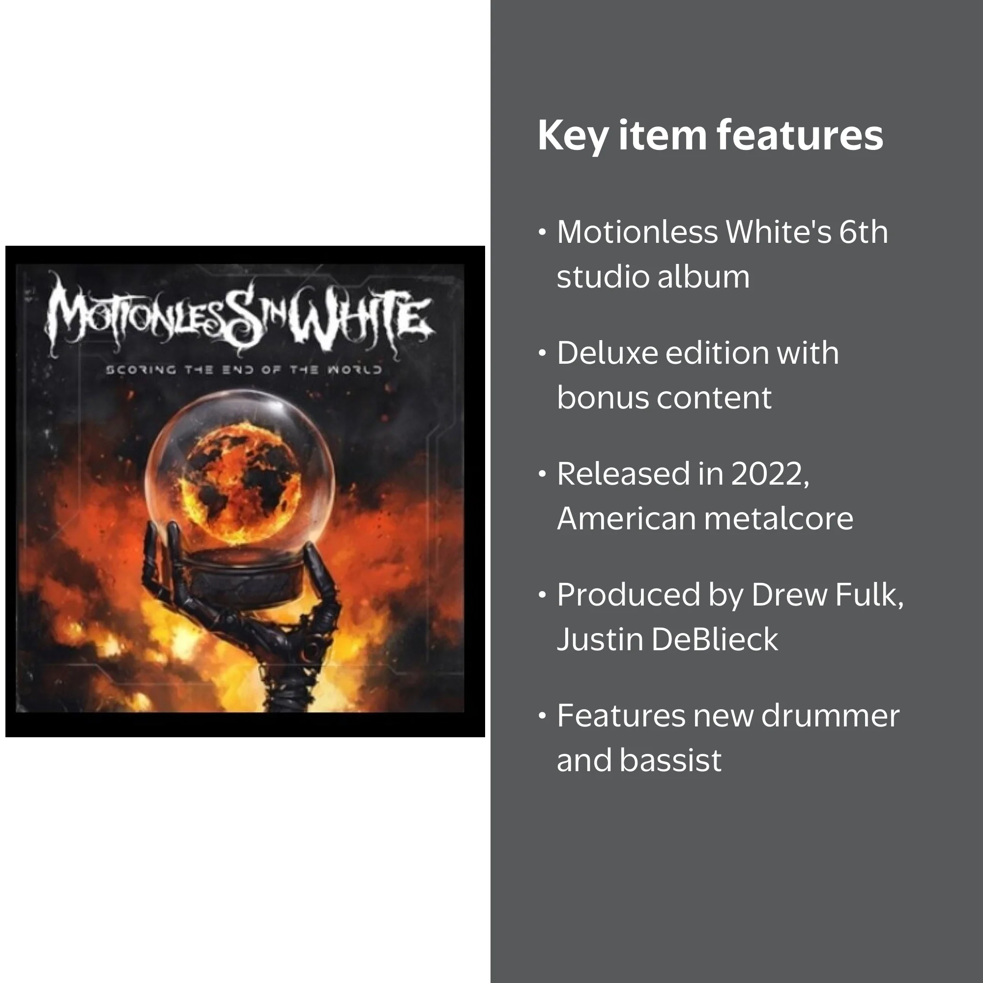 Motionless in White - Scoring The End Of The World (Deluxe Edition