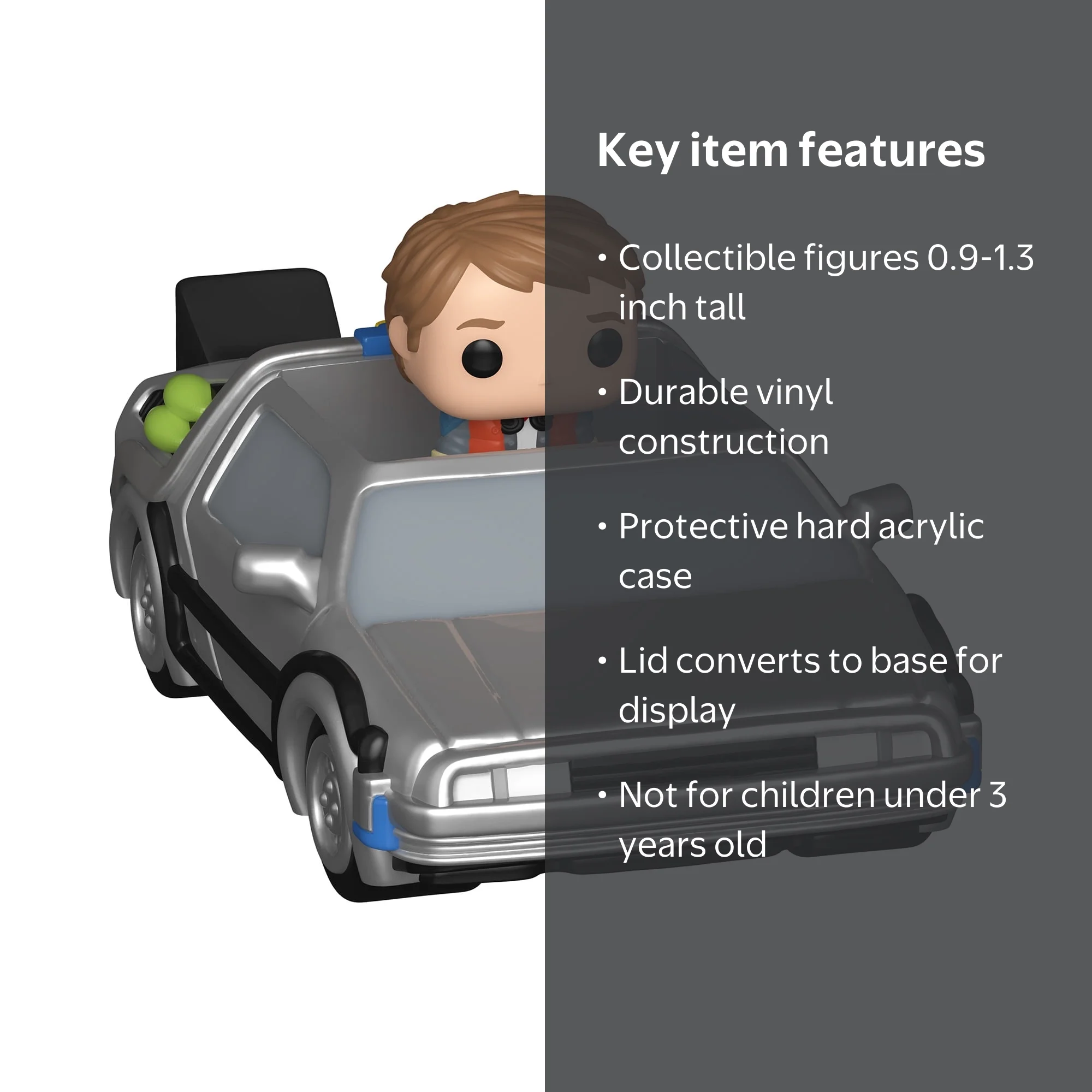 Funko Bitty POP Ride Back To The Future Time Machine Collectible