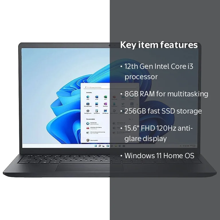 Dell Inspiron 15 3520 15.6'' FHD Display Intel Core i3-1215U 8GB
