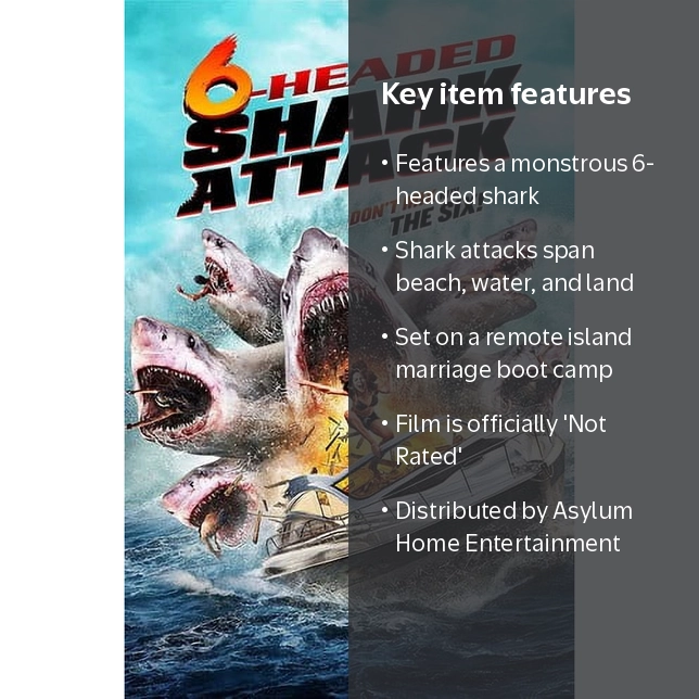 6-headed Shark Attack (DVD) - Walmart.com
