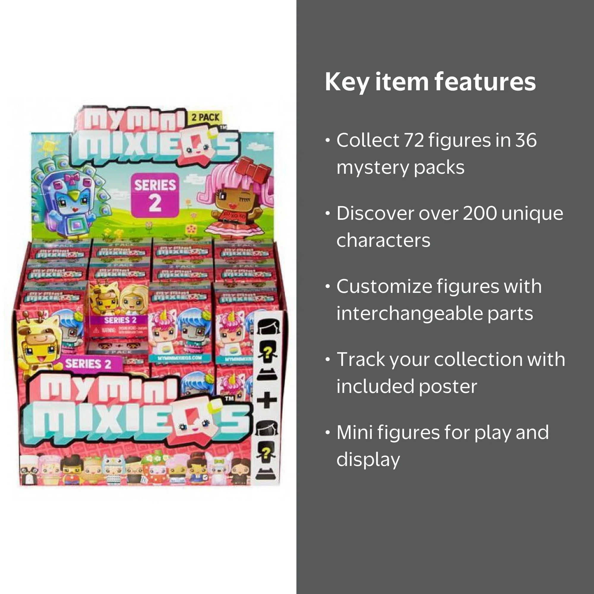 My Mini MixieQ's Series 2 Mystery Box (36 Packs) - Walmart.com