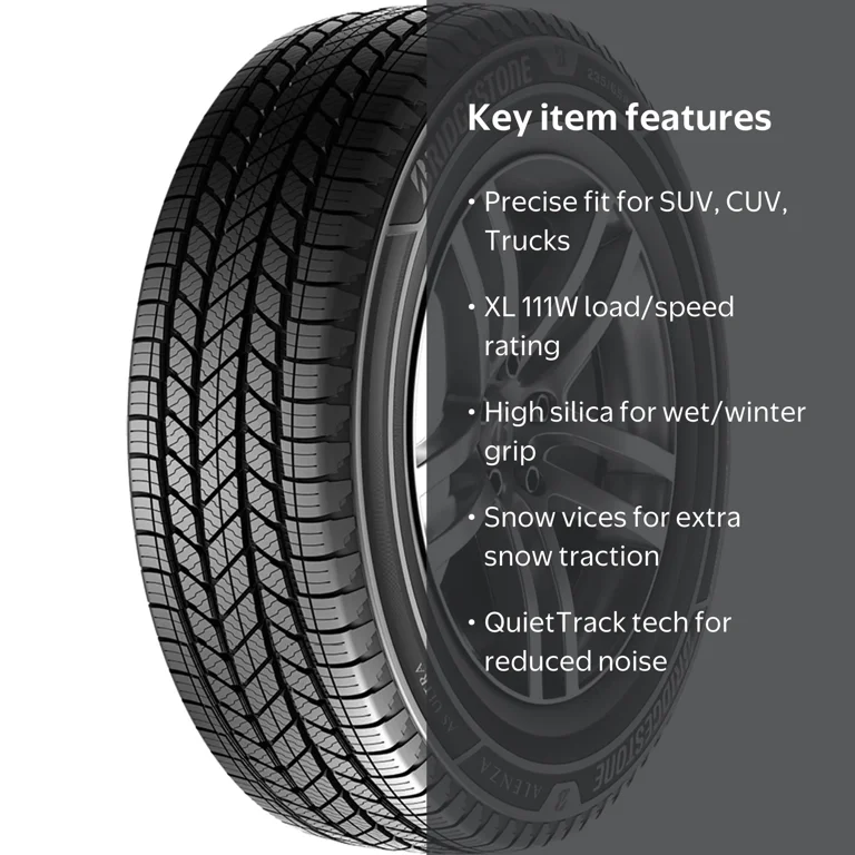 Bridgestone Alenza A/S Ultra All Season 295/40R21 111W XL SUV Tire