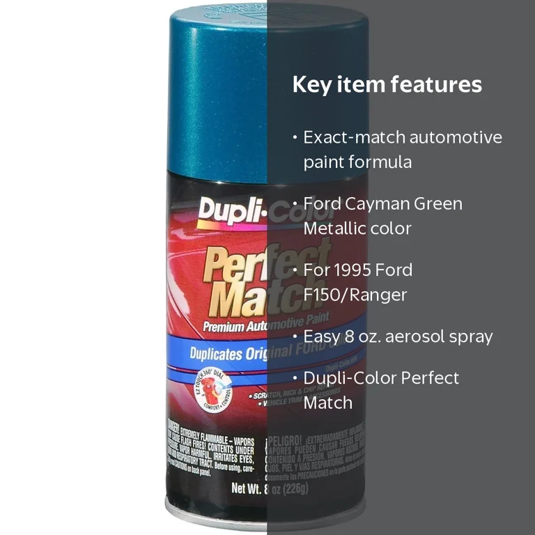 Dupli-Color EBFM03287 Perfect Match Automotive Spray, Ford Cayman