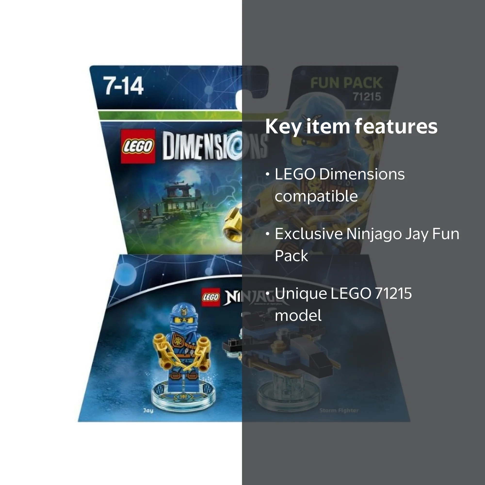 LEGO Ninjago LEGO Dimensions Jay Exclusive Fun Pack #71215
