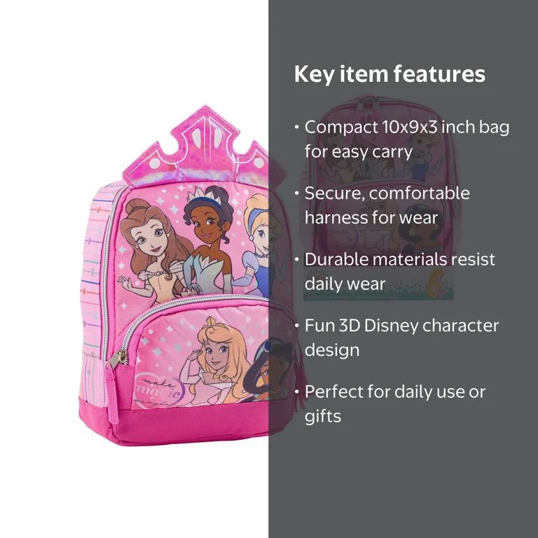 osprey backpack for disney Loungefly Parks Chibi Mini Head to The Most Magical Place on Earth with this mini Loungefly backpack Disney Princess Harness 10 inches