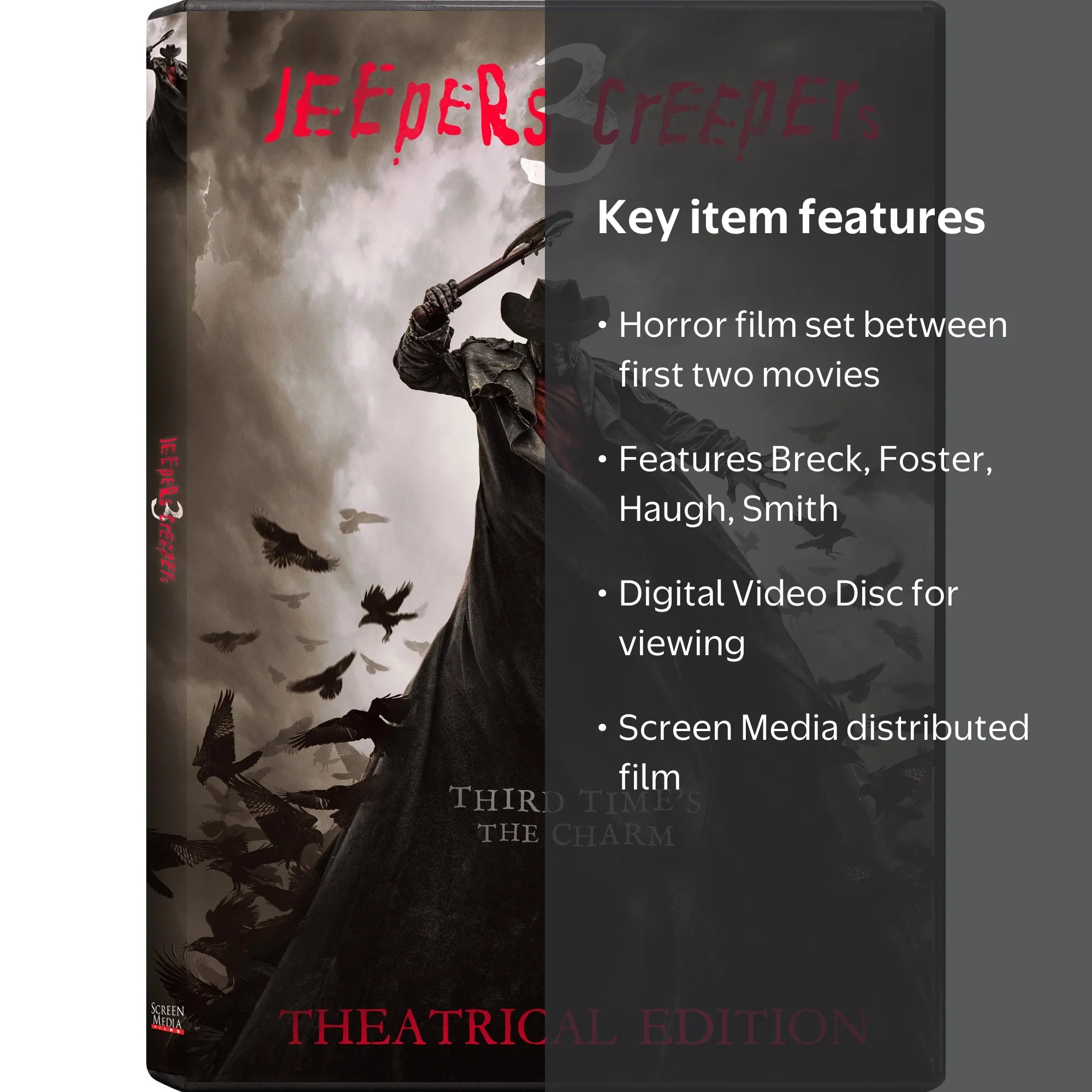 Screen Media - Jeepers Creepers 3 [DIGITAL VIDEO DISC] - Walmart.com