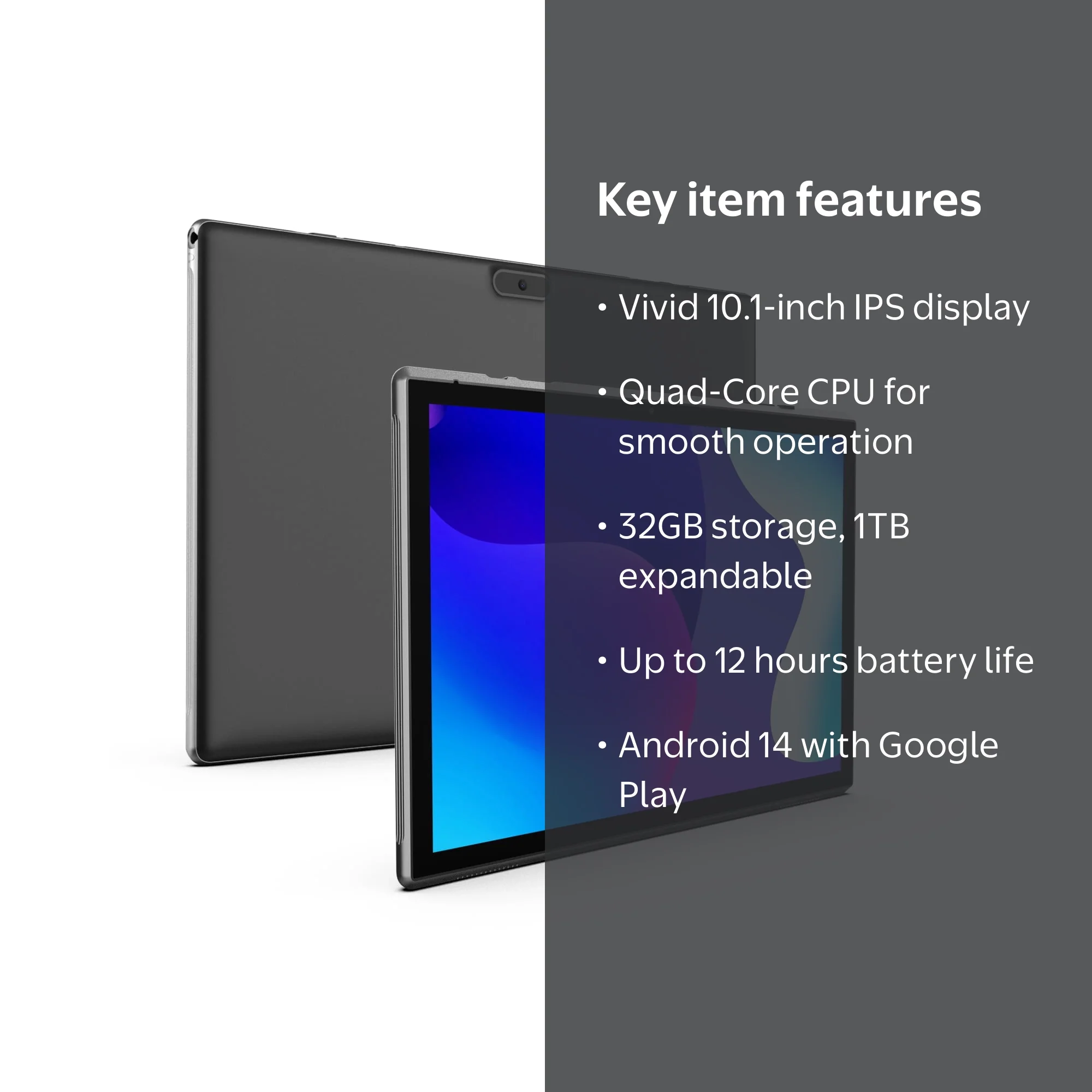 Free Shipping! ZZB 10.1 Inch Android 14 Tablet with 6GB RAM 32GB