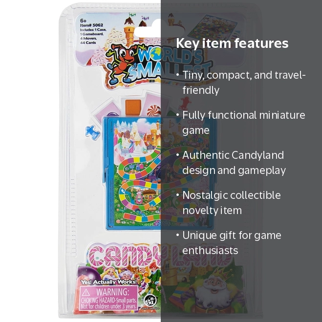 Knick Knack Toy Shack's World's Smallest Candy Land Mini Brands