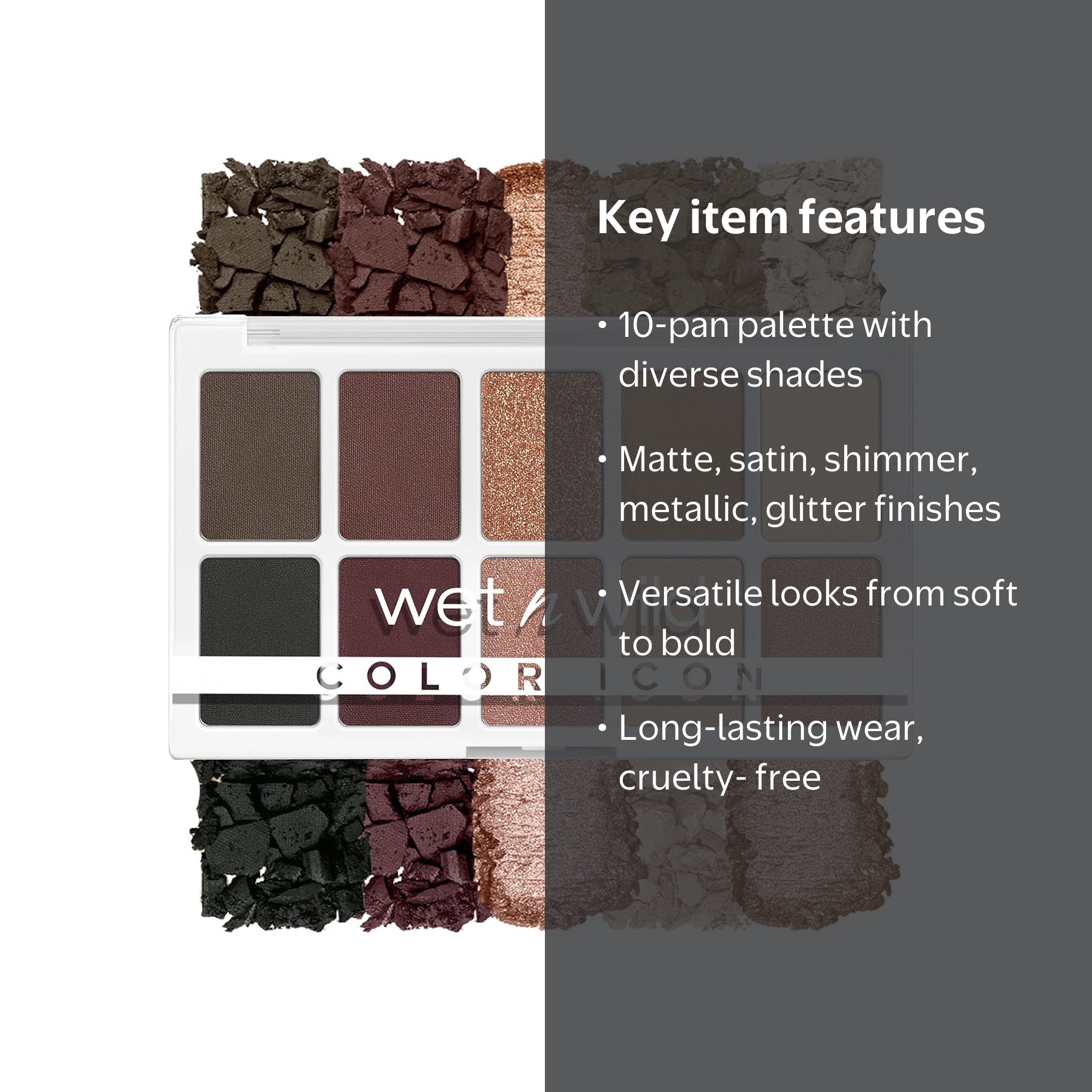 wet n wild Color Icon 10-Pan Palette - Nude Awakening - Walmart.com