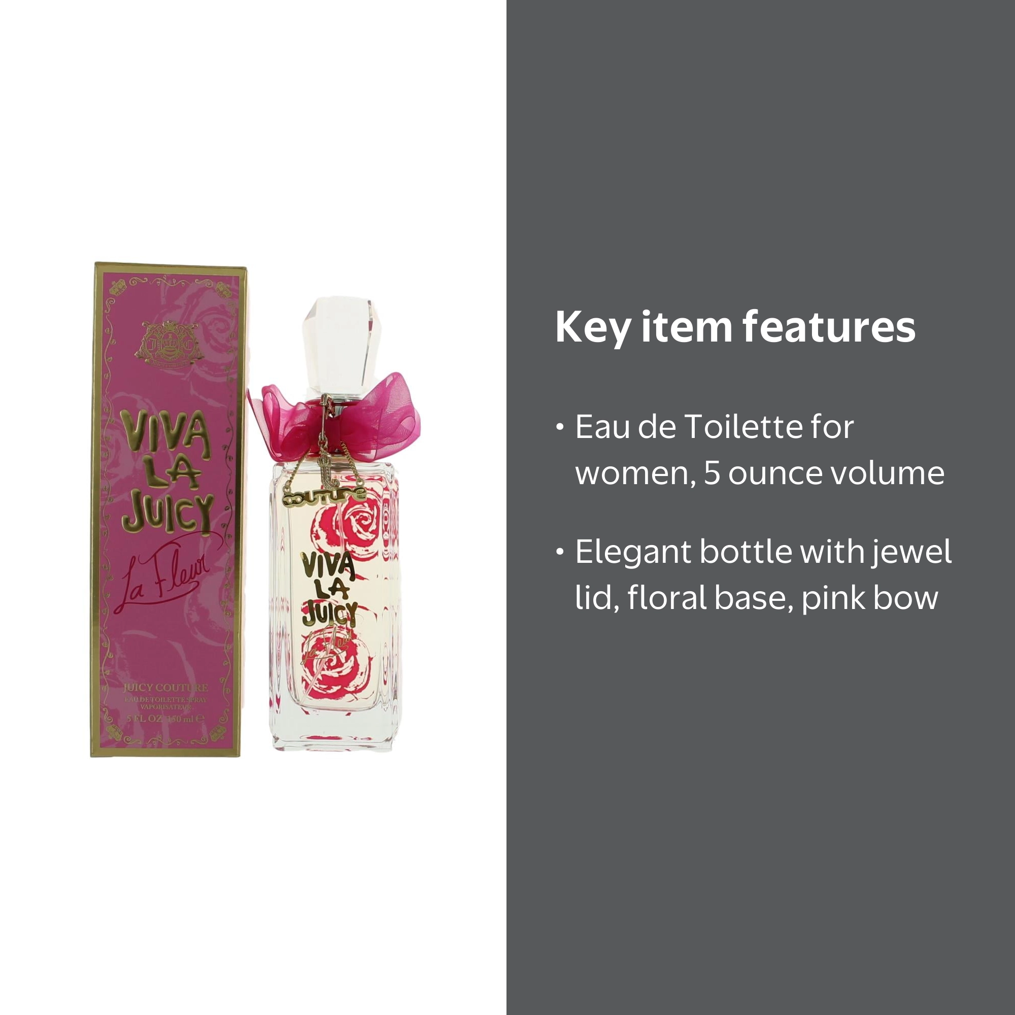 Juicy Couture Viva La Juicy La Fleur Eau De Toilette, Perfume for