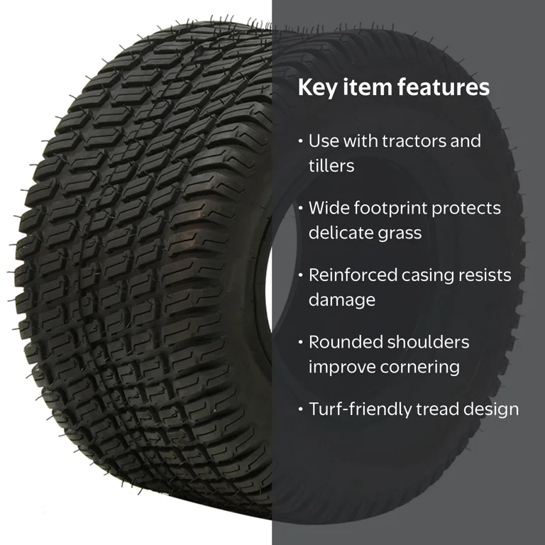 Carlstar Turf Master 22X11.00-10 94A3 B Lawn & Garden Tire