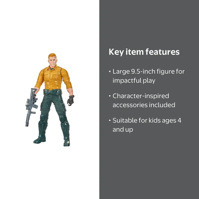 Hasbro G.I. Joe Duke 9.5 inch Action Figure Toy - Walmart.com