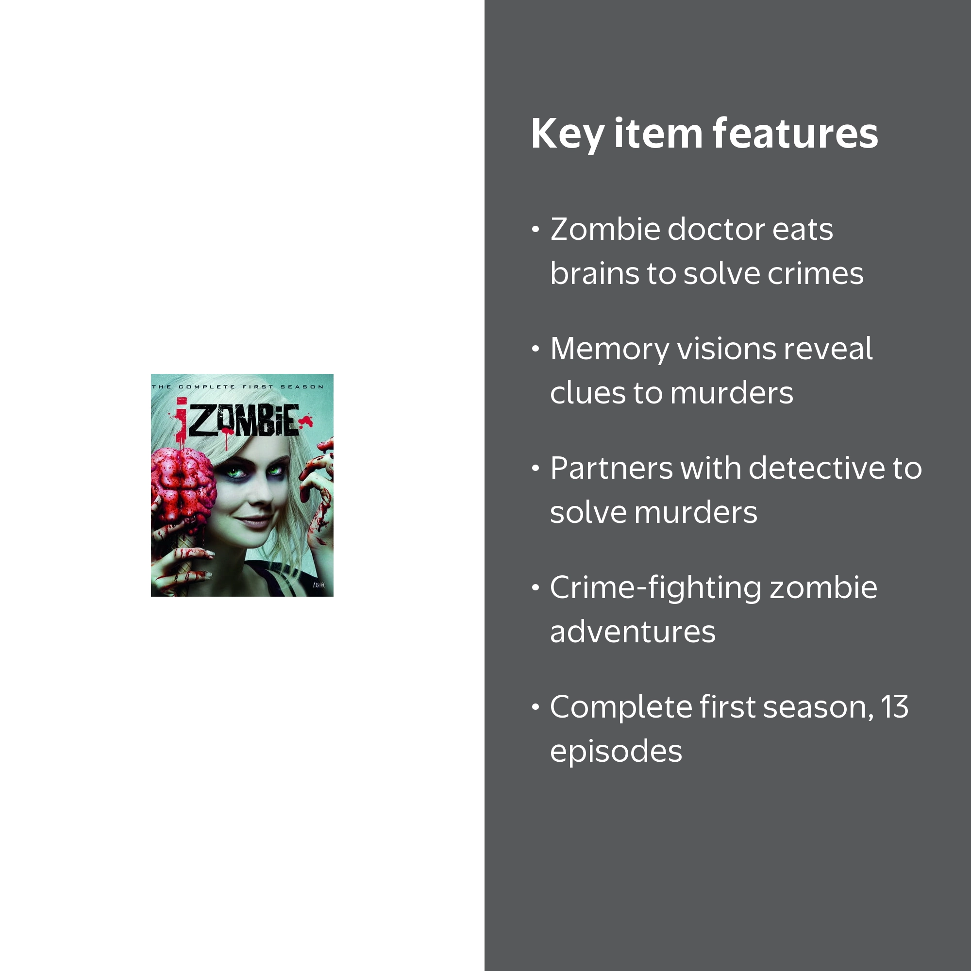 iZombie: The Complete First Season (Blu-ray), Warner Archives