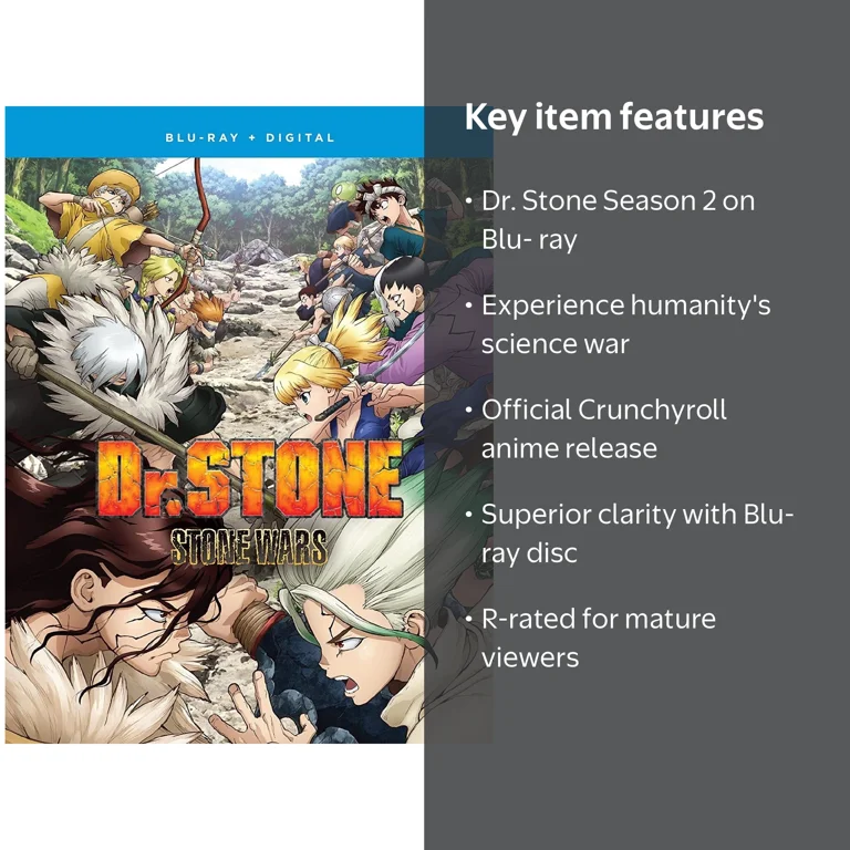 Crunchyroll - Dr. Stone: Season 2 [BLU-RAY] - Walmart.com