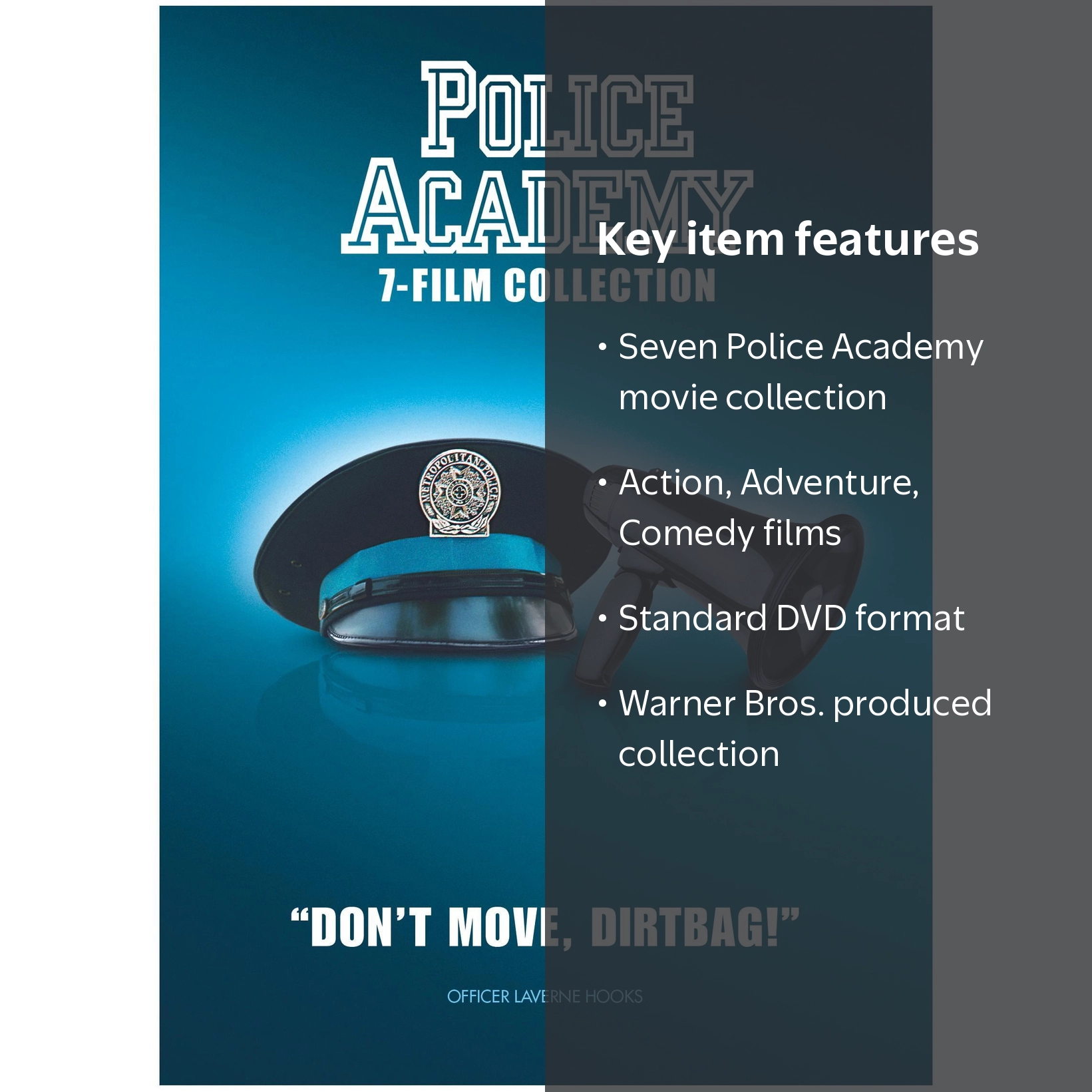 Warner Bros. Police Academy 7-Film Collection DVD - Action
