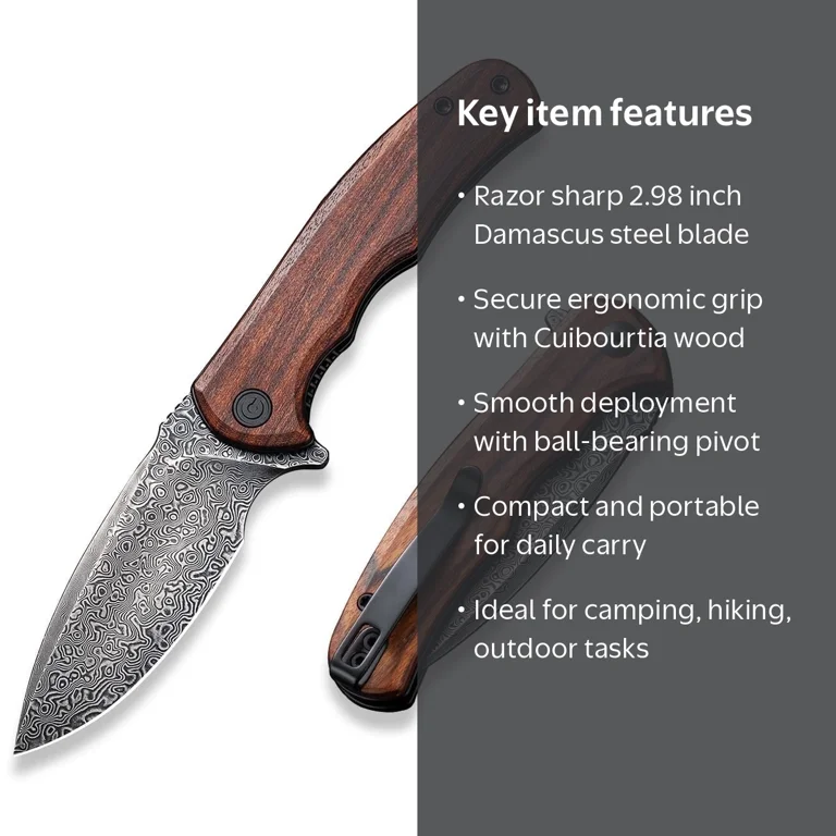 CIVIVI Pocket Folding Knife Mini Praxis 2.98