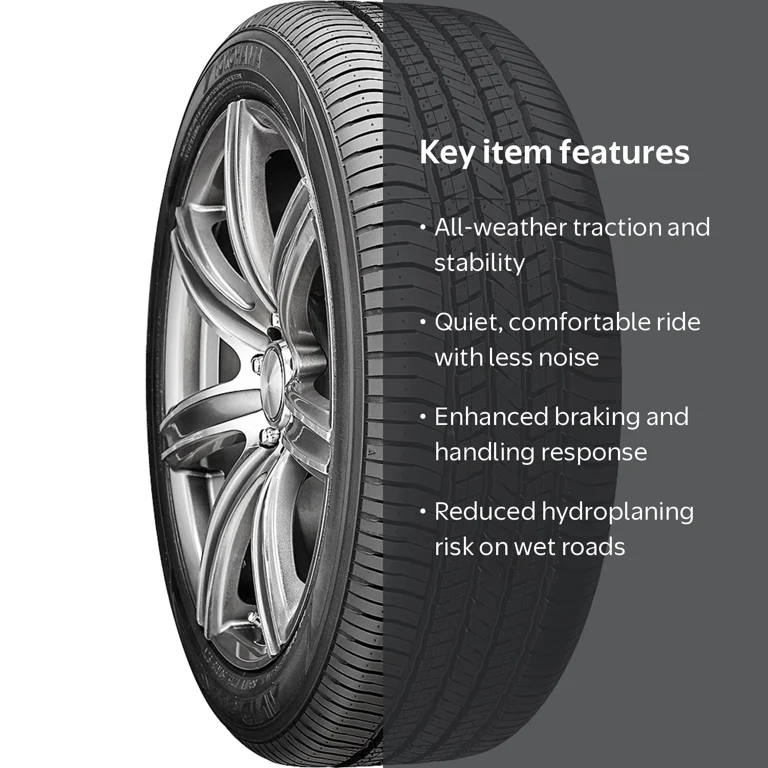 Yokohama Avid S34FV All-Season Tire, P215/50R18 92V BW, Enhanced