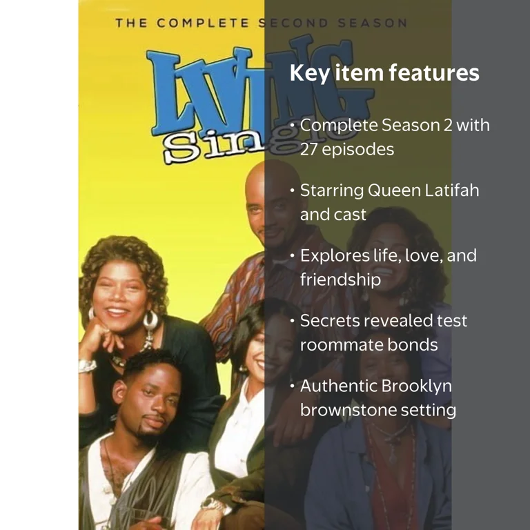 Warner Bros., DVD, Living Single Season 2, 3-disc, 27 episodes