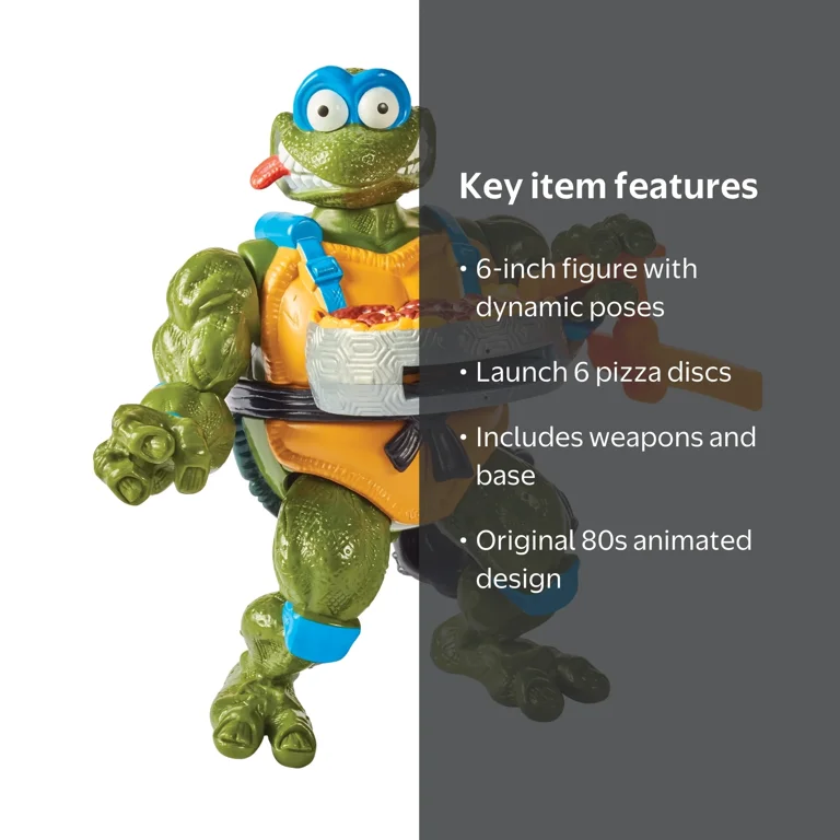 Teenage Mutant Ninja Turtles Classic Pizza Tossin Leonardo