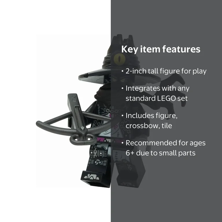 LEGO Dreamzzz: Night Hunter Minifigure with Crossbow - Walmart.com