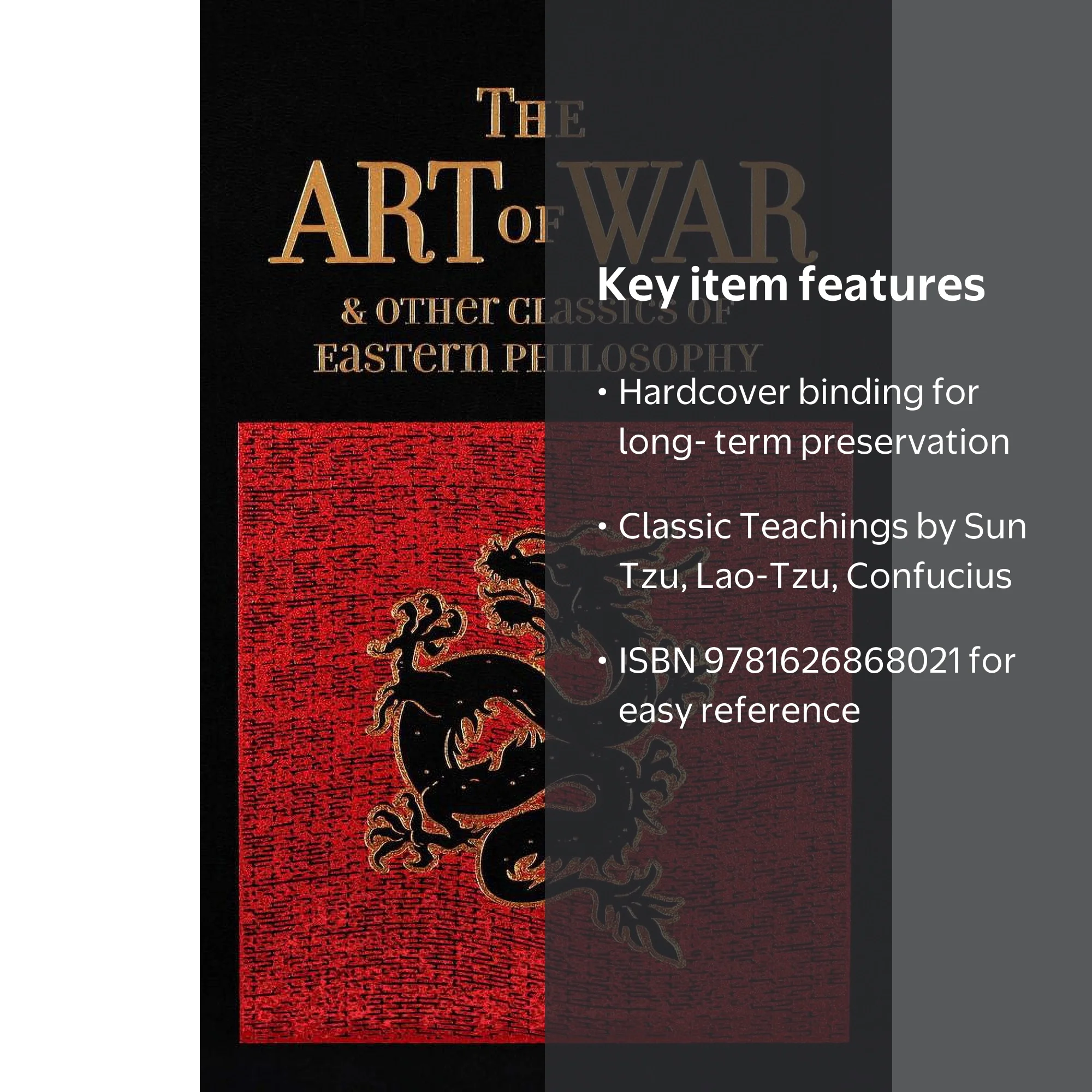 Sun Tzu, Hardcover Book, The Art of War & Eastern Classics