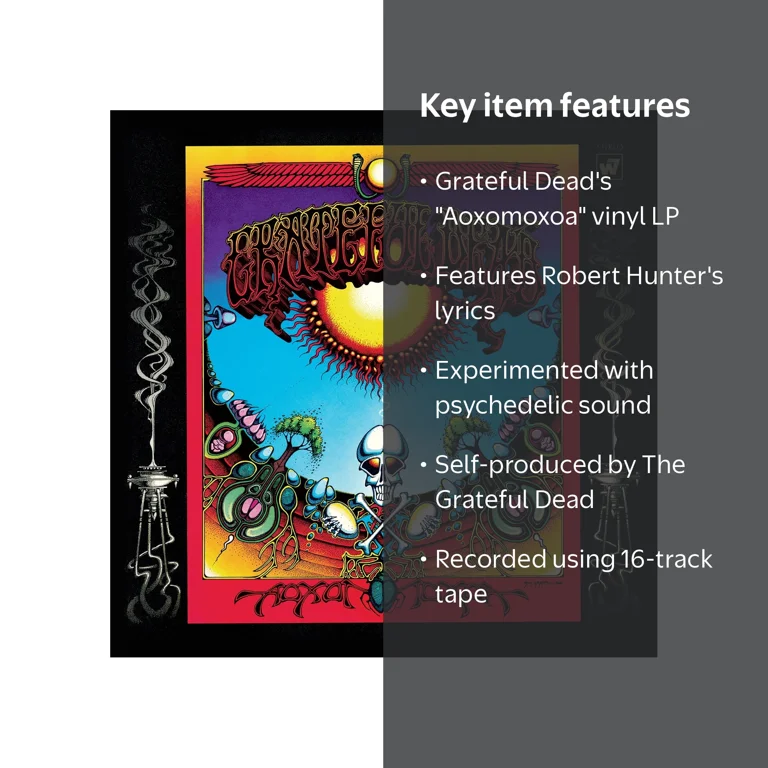 Grateful Dead - Aoxomoxoa - Music & Performance - Vinyl - Walmart.com