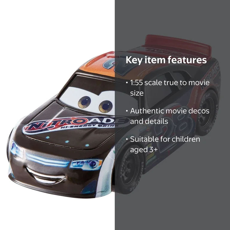 Disney Pixar Cars 3 Nitroade Diecast Car Play Vehicle - Walmart.com