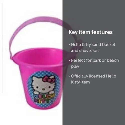 Hello Kitty Sand Bucket and Shovel - Walmart.com