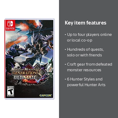 Capcom, Monster Hunter Generations Ultimate, Nintendo Switch