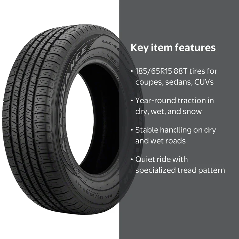 Goodyear Assurance All-Season 185/65R15 88 T Winter Auto Tire for