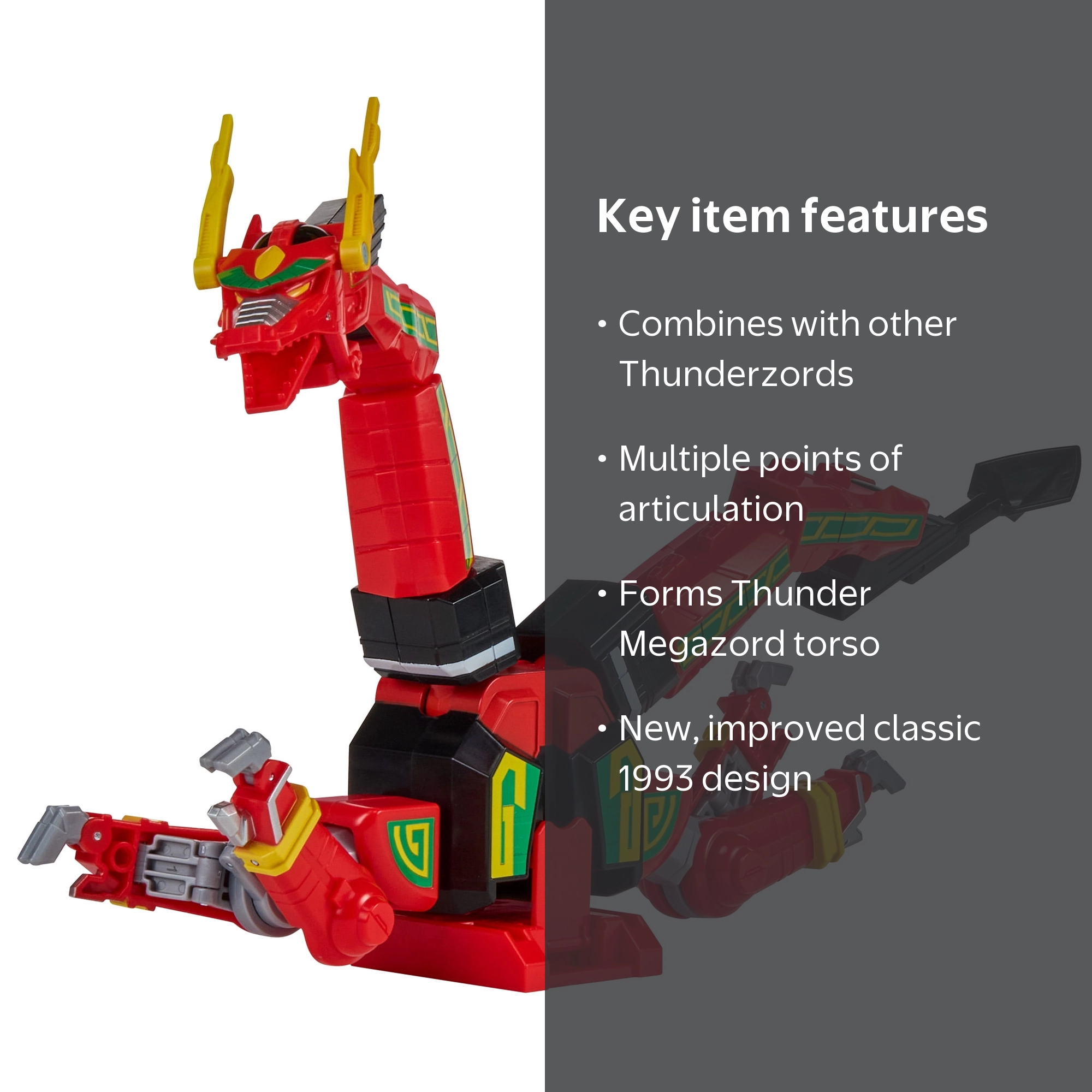 Mighty Morphin Power Rangers: Re-Ignition - Red Dragon Deluxe