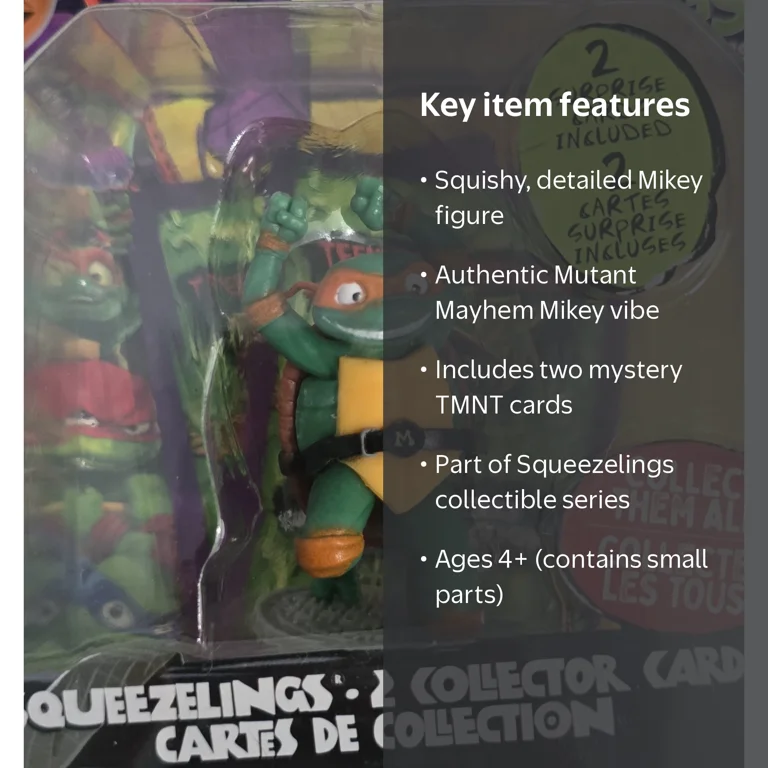 Teenage Mutant Ninja Turtles Mutant Mayhem Squeezelings