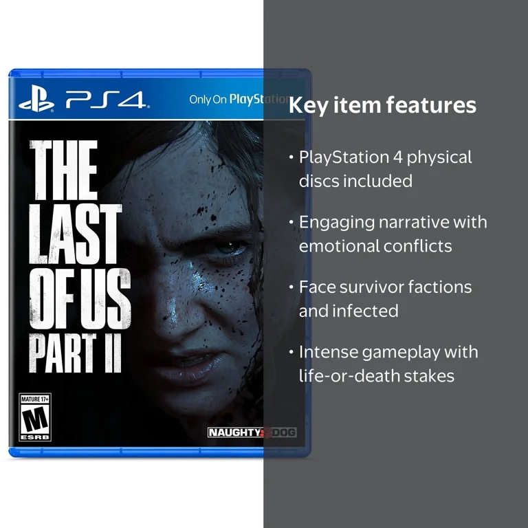 PlayStation, The Last of US Part II - PlayStation 4 Physical, No