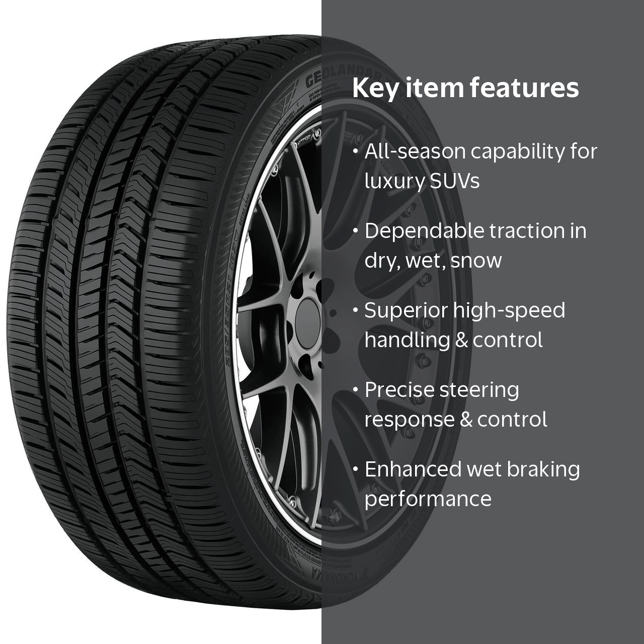 Yokohama Geolandar X-CV G057 All Season 275/40R21 107W XL SUV